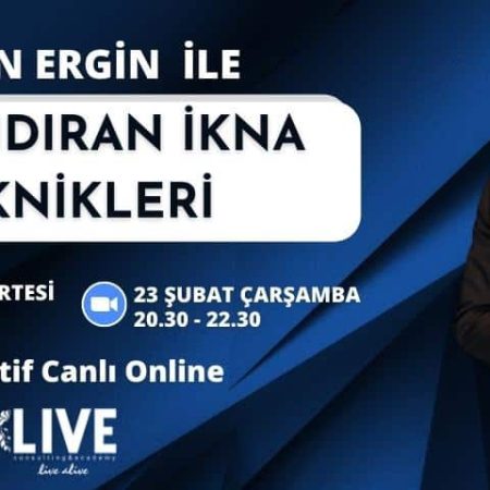 Kazandıran İkna Teknikleri Workshop – 23.02.2022